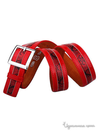 Ремень Dispacci, цвет цвет красный