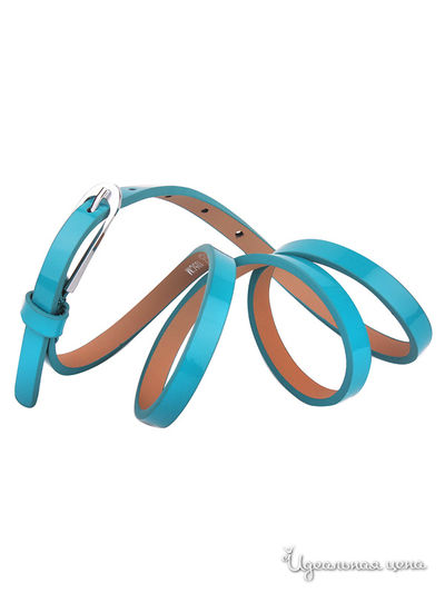 Ремень Dispacci, цвет цвет бирюзовый