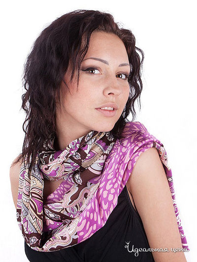 Палантин Dispacci, цвет цвет сиреневый