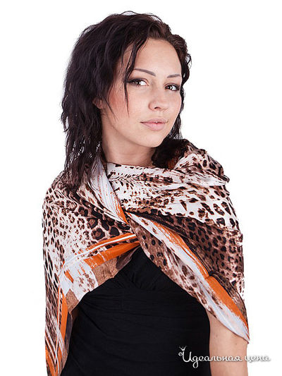 Палантин Dispacci, цвет цвет коричневый