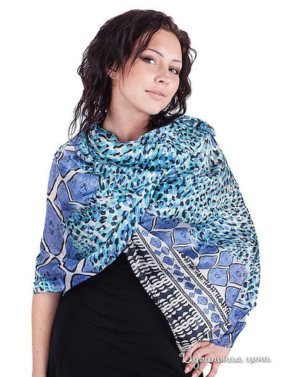 Палантин Dispacci, цвет цвет синий