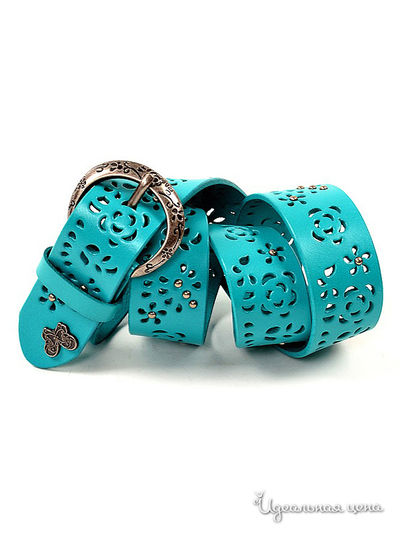 Ремень Dispacci, цвет цвет бирюза