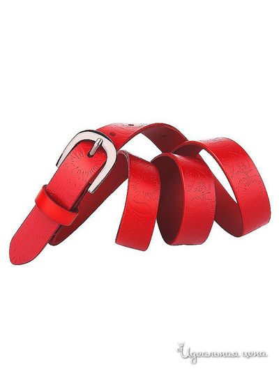 Ремень Dispacci, цвет цвет красный