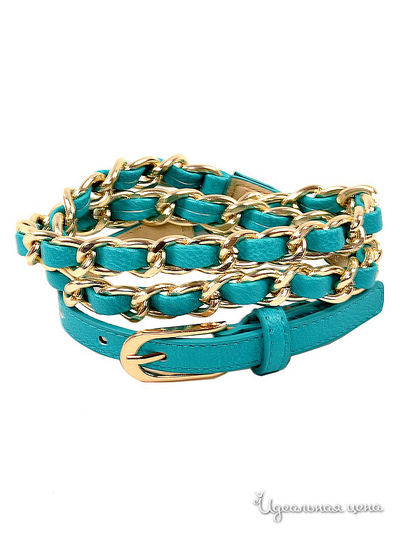 Ремень Dispacci, цвет цвет бирюза