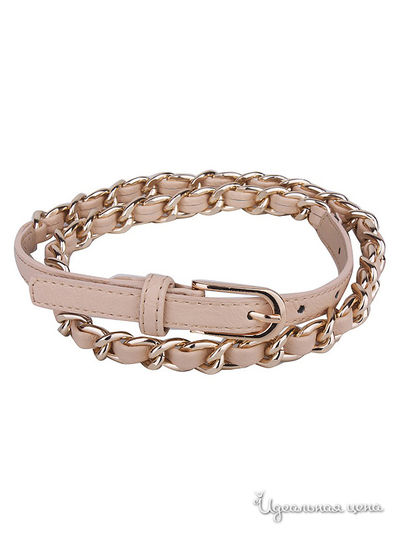 Ремень Dispacci, цвет цвет бежевый