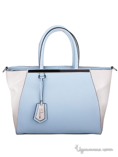 Сумка Dispacci, цвет цвет голубой/белый