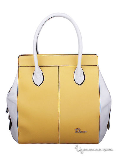 Сумка Dispacci, цвет цвет желтый/белый