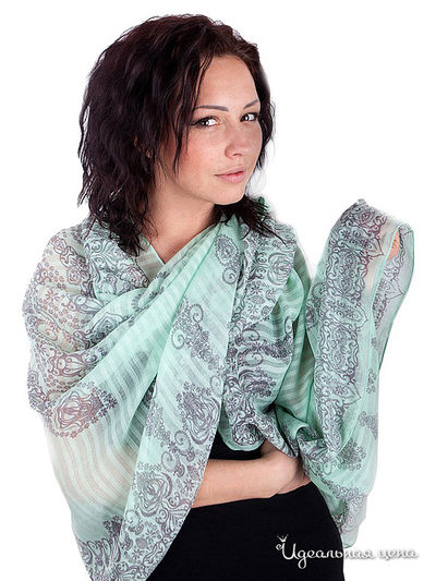 Палантин Dispacci, цвет цвет бирюза