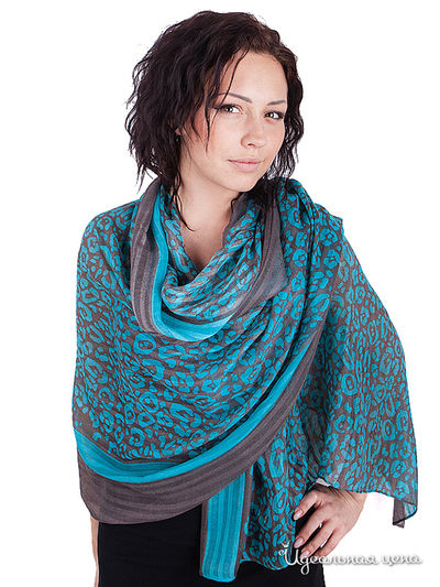 Палантин Dispacci, цвет цвет голубой