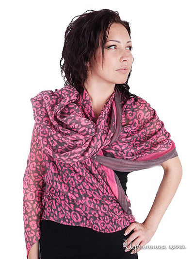 Палантин Dispacci, цвет цвет фуксия