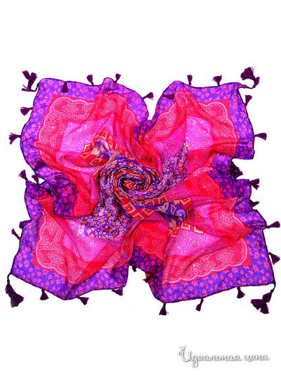 Платок Dispacci, цвет цвет сиреневый