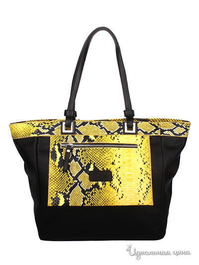 Сумка Dispacci, цвет цвет черный/желтый