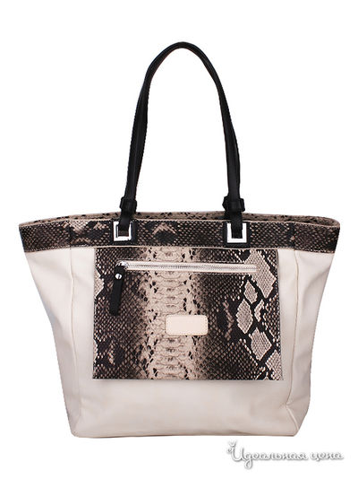 Сумка Dispacci, цвет цвет экрю/коричневый