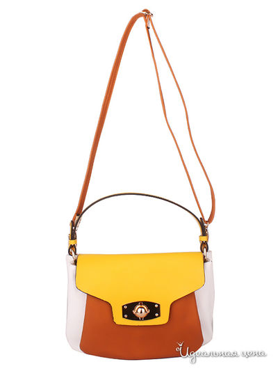 Сумка Dispacci, цвет цвет белый / кэмл