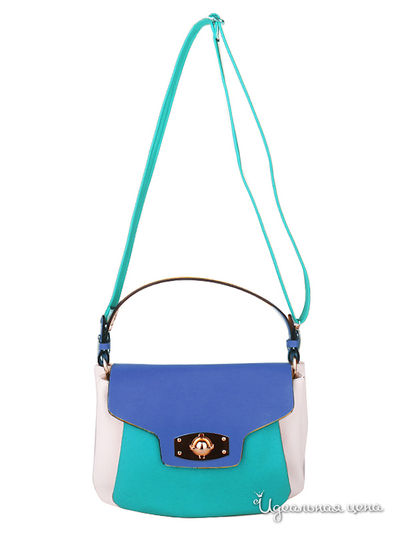 Сумка Dispacci, цвет цвет серый / бирюза