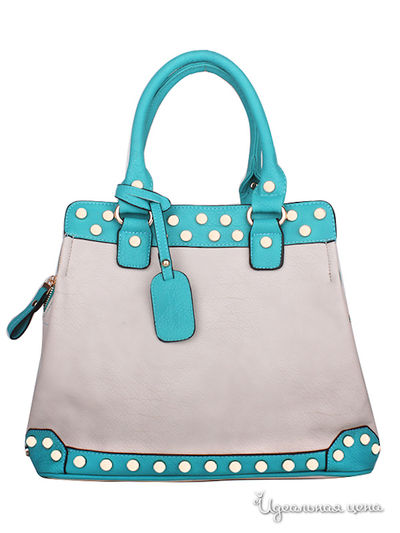 Сумка Dispacci, цвет цвет белый / бирюза