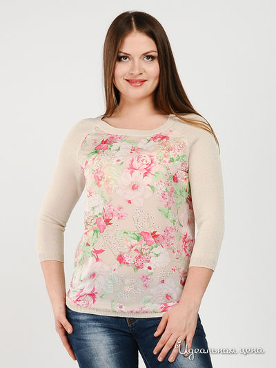 Джемпер Betty Barclay, цвет цвет бежевый / мультиколор