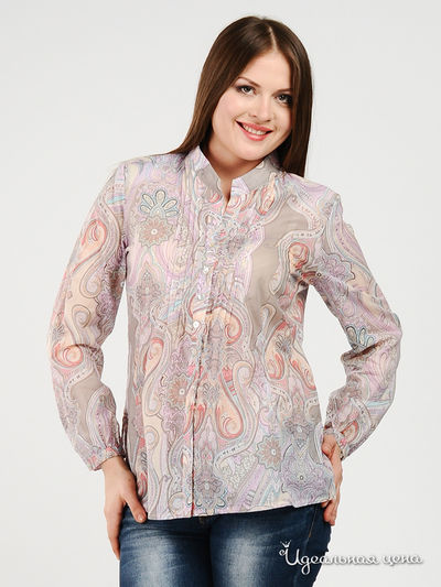 Блуза Gelco, цвет цвет мультиколор