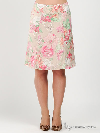 Юбка Betty Barclay, цвет цвет бежевый / мультиколор