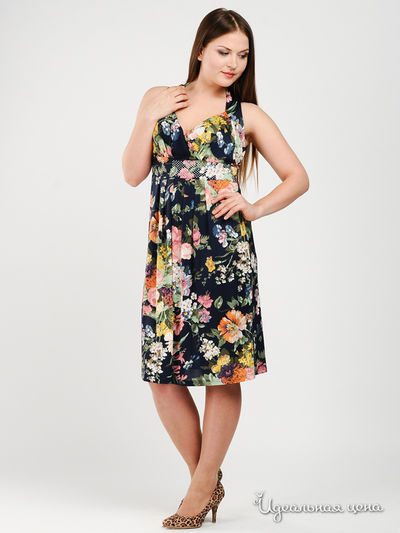 Платье Franco Vello, цвет цвет темно-синий