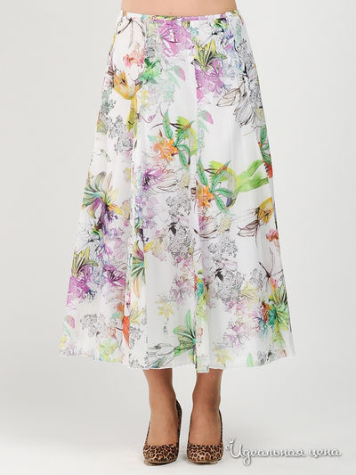 Юбка Erfo, цвет цвет белый / мультиколор