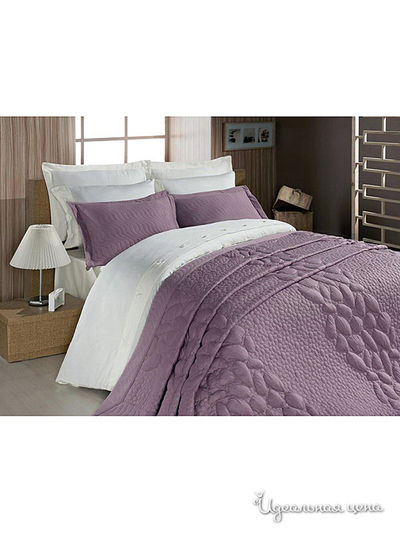 Покрывало Cotton Box, цвет цвет сиреневый