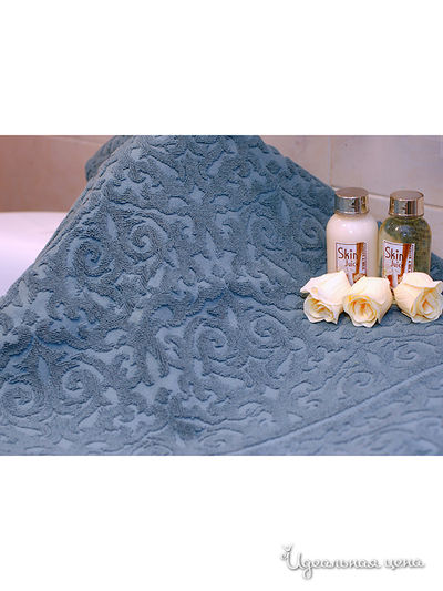 Полотенце Таис, цвет цвет серо-синий