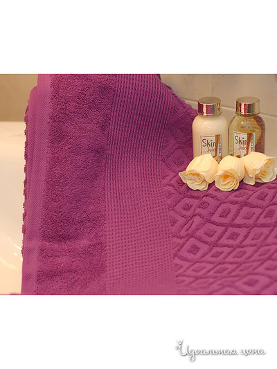 Полотенце Таис, цвет цвет фиолетовый