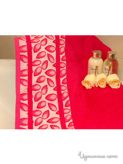 Полотенце Таис, цвет цвет винный