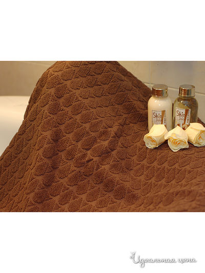 Полотенце Таис, цвет цвет коричневый