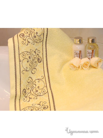 Полотенце Таис, цвет цвет желтый