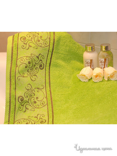 Полотенце Таис, цвет цвет зеленый