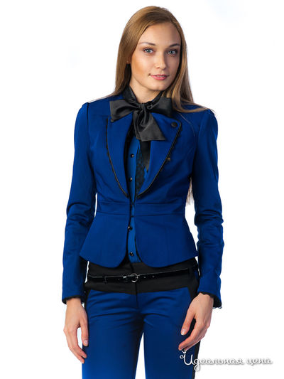 Жакет Bovona, цвет цвет синий