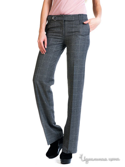 Брюки Bovona, цвет цвет серый