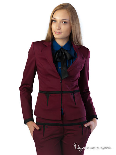 Жакет Bovona, цвет цвет бордовый