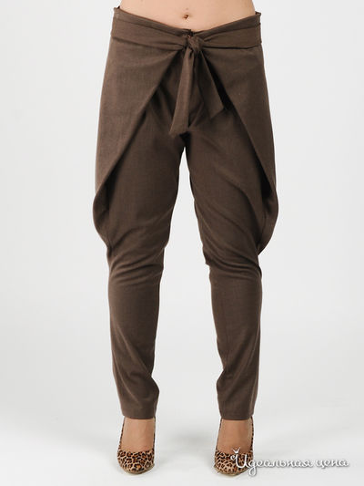 Брюки Rina Scimento, цвет цвет коричневый