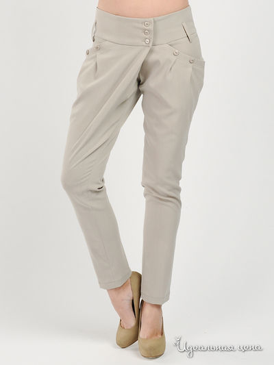 Брюки Gabriela, цвет цвет светло-серый