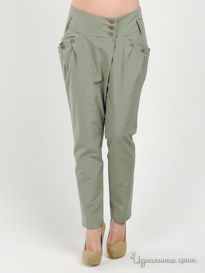 Брюки Gabriela, цвет цвет светло-зеленый