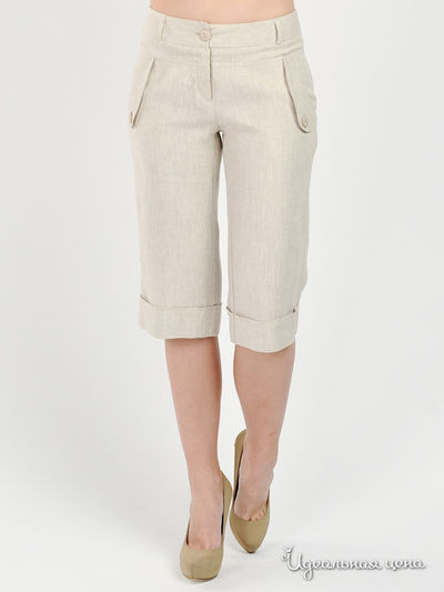 Капри Gabriela, цвет цвет светло-серый