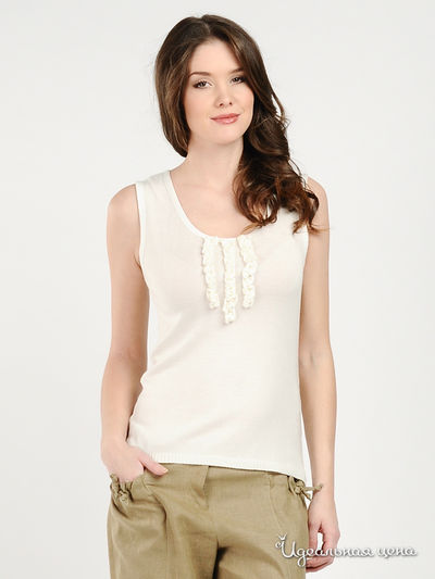 Топ Gabriela, цвет цвет белый