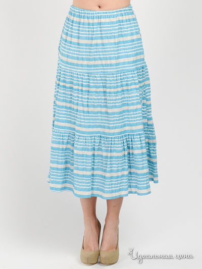 Юбка Gabriela, цвет цвет синий/ белый