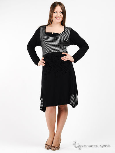 Платье New Lait, цвет цвет серый