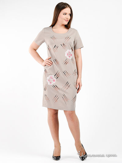 Платье New Lait, цвет цвет серый