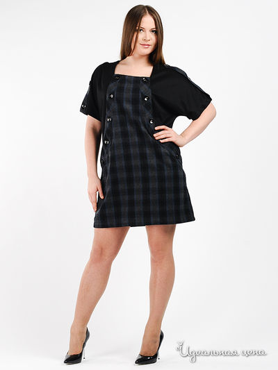 Платье New Lait, цвет принт клетка