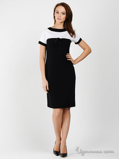 Платье KORISITA, цвет цвет черный / белый