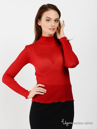 Водолазка Bona Dea, цвет цвет красный