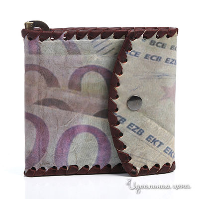 Зажим Кажан, цвет белый / коричневый