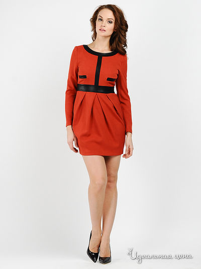 Платье Fancy, цвет цвет терракотовый