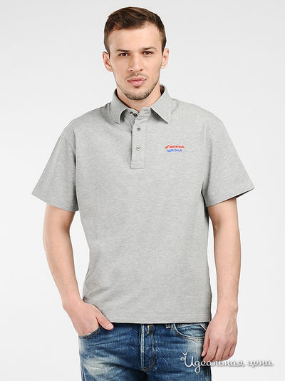 Поло GAS, цвет цвет серый