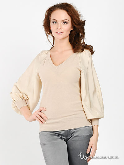 Блуза GAS, цвет цвет бежевый